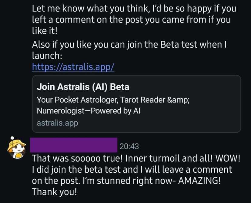 Reddit testimonial 5